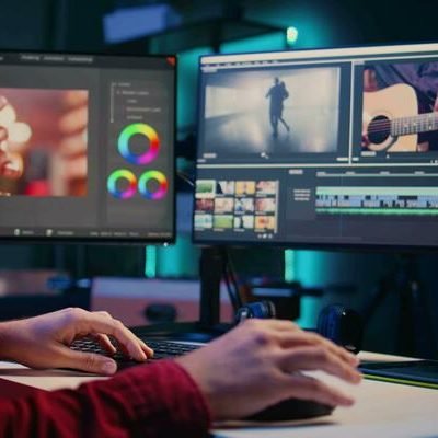 editor-showcasing-his-experience-with-3d-special-effects-and-editing-software-packages-taking-footage-shot-by-production-teams-and-improving-itgrapher-finishing-project-in-studio-video editor-showcasing-his-experience-with-3d-special-effects-and-editing-software-packages-taking-footage-shot-by-production-teams-and-improving-itgrapher-finishing-project-in-studio-video